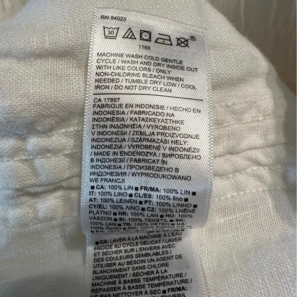 ATHLETA  RETREAT LINEN HIGH RISE JOGGER size 14 (C)3 - Picture 12 of 12